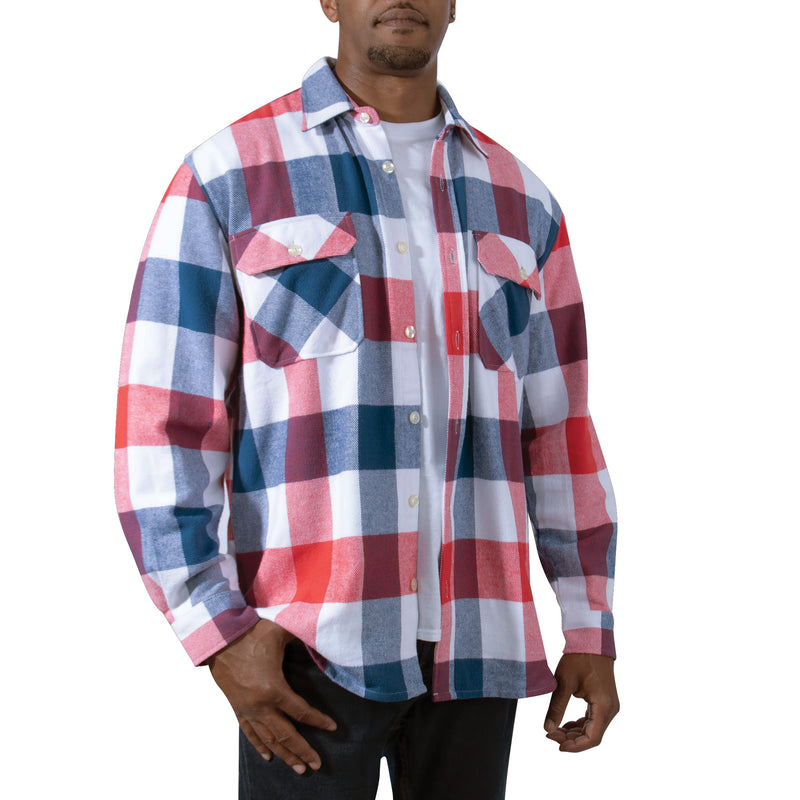 Rothco Extra Heavyweight Buffalo Plaid Flannel Shirt