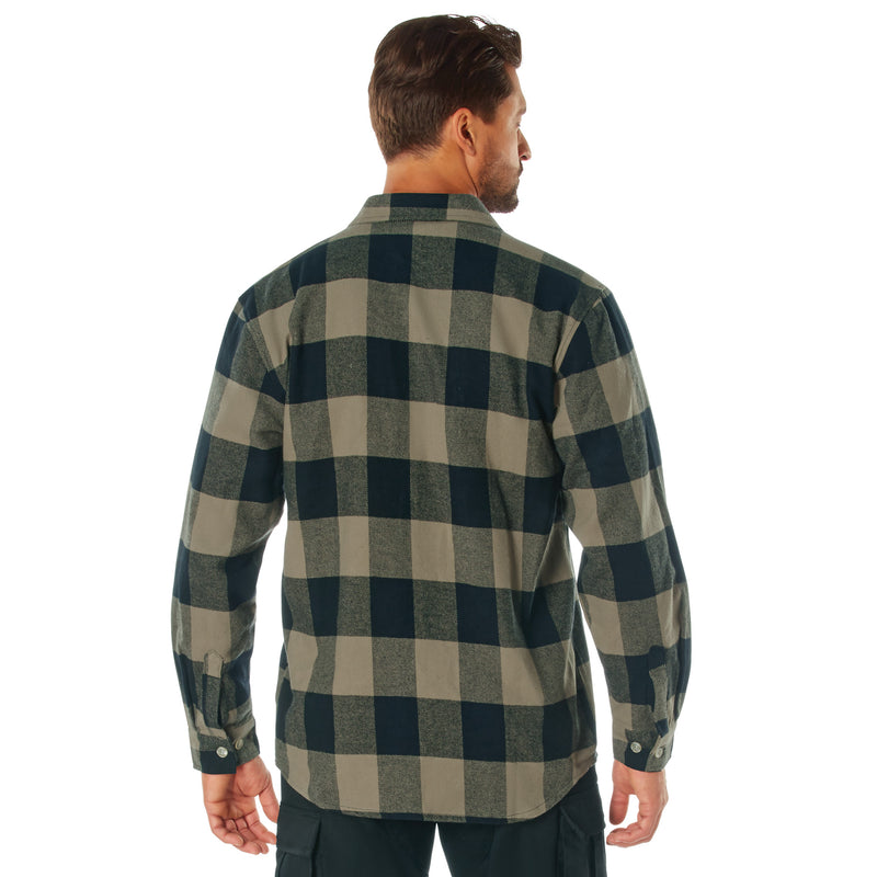 Rothco Extra Heavyweight Buffalo Plaid Flannel Shirt