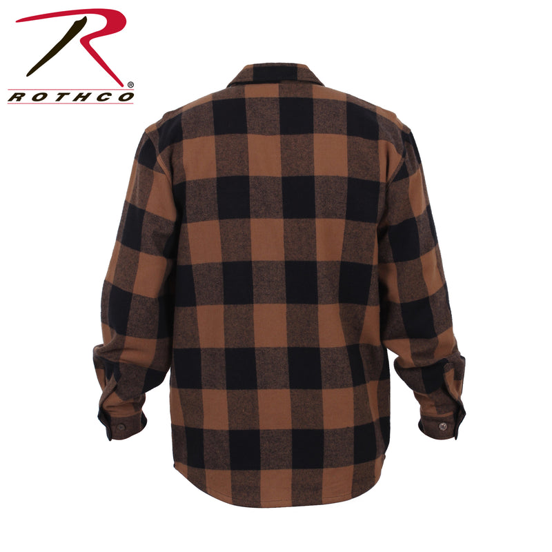 Rothco Extra Heavyweight Buffalo Plaid Flannel Shirt