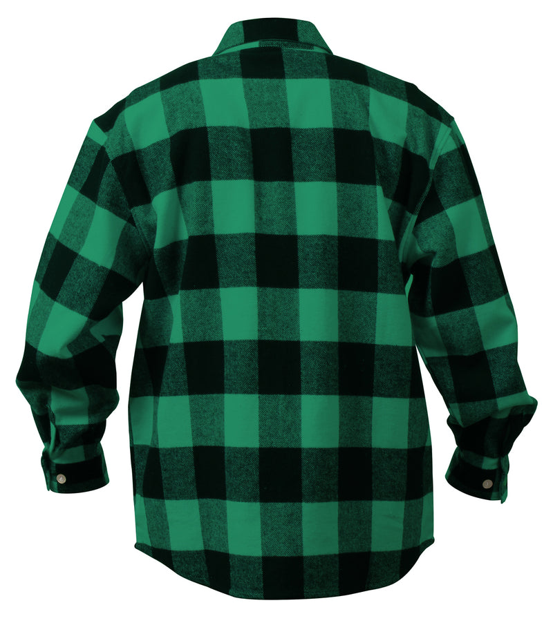 Rothco Extra Heavyweight Buffalo Plaid Flannel Shirt