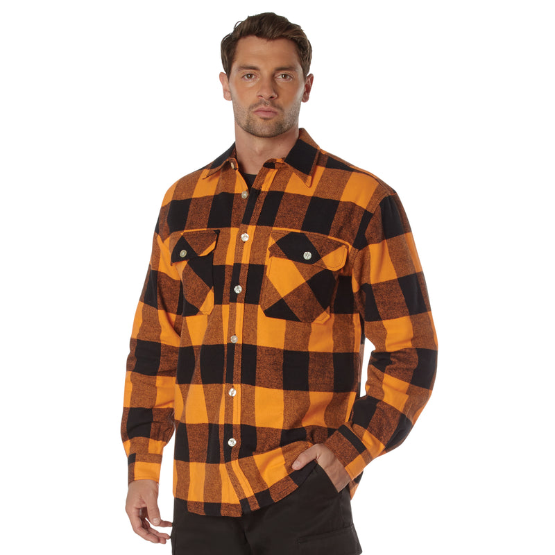 Rothco Extra Heavyweight Buffalo Plaid Flannel Shirt