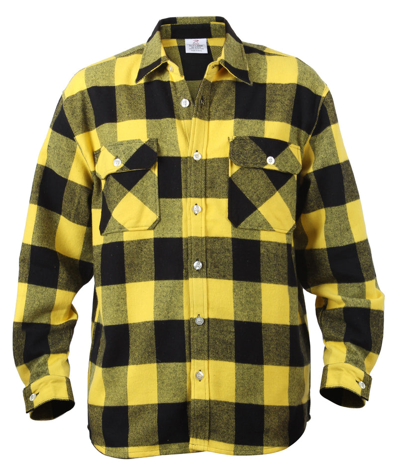 Rothco Extra Heavyweight Buffalo Plaid Flannel Shirt