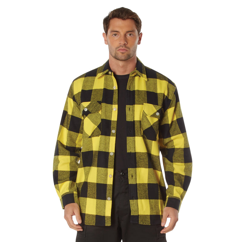 Rothco Extra Heavyweight Buffalo Plaid Flannel Shirt