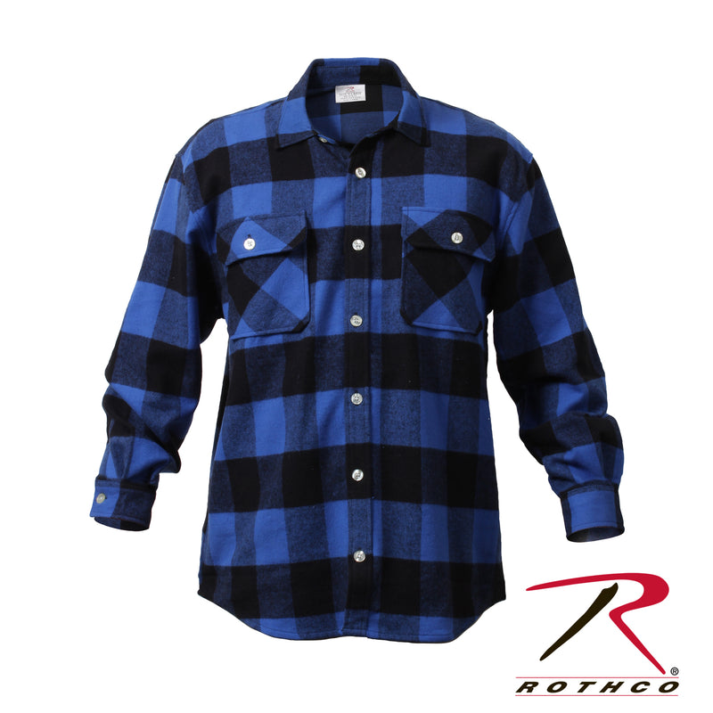 Rothco Extra Heavyweight Buffalo Plaid Flannel Shirt