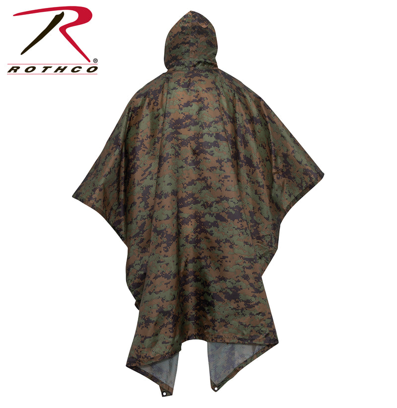 Rothco GI Type Military Rip-Stop Poncho