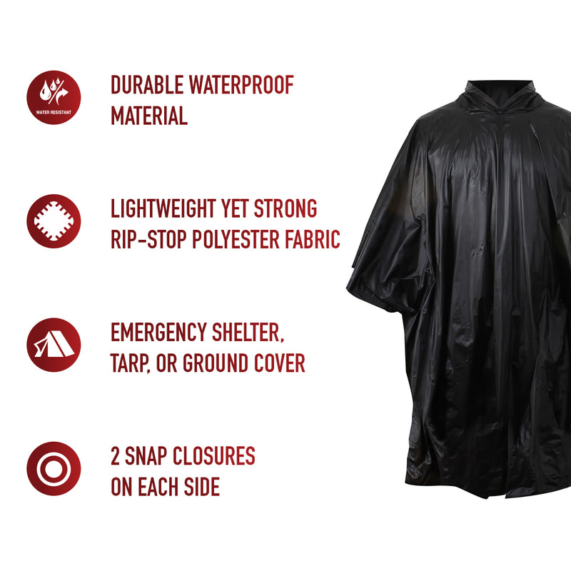 Rothco GI Type Military Rip-Stop Poncho