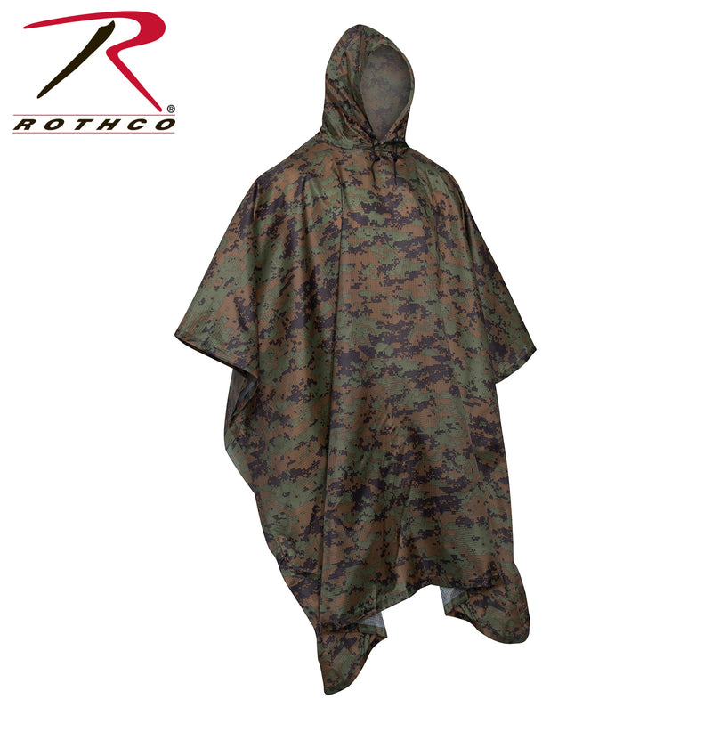 Rothco GI Type Military Rip-Stop Poncho