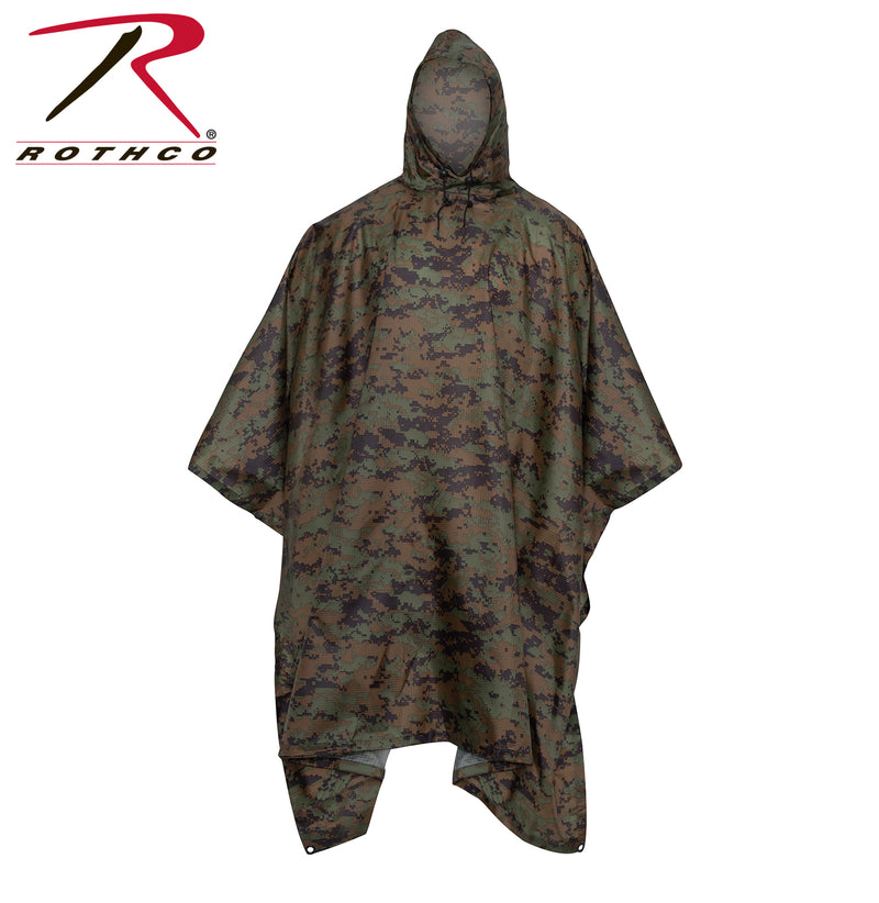 Rothco GI Type Military Rip-Stop Poncho