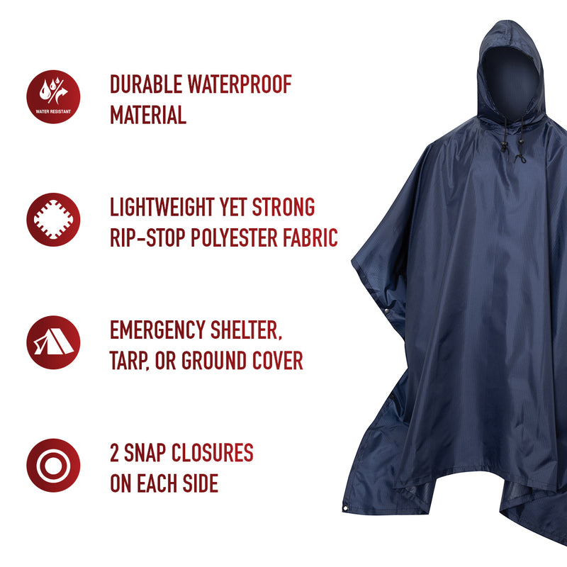 Rothco GI Type Military Rip-Stop Poncho