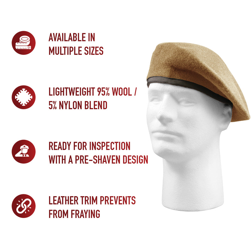 Rothco G.I. Type Inspection Ready Beret