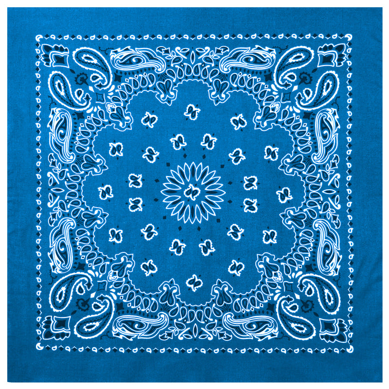 Rothco Trainmen Paisley Bandana - 22" X 22"