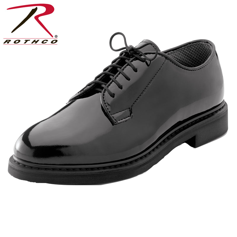 Rothco Uniform Hi-Gloss Oxford Dress Shoe