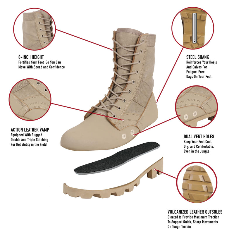 Rothco Military Jungle Boots