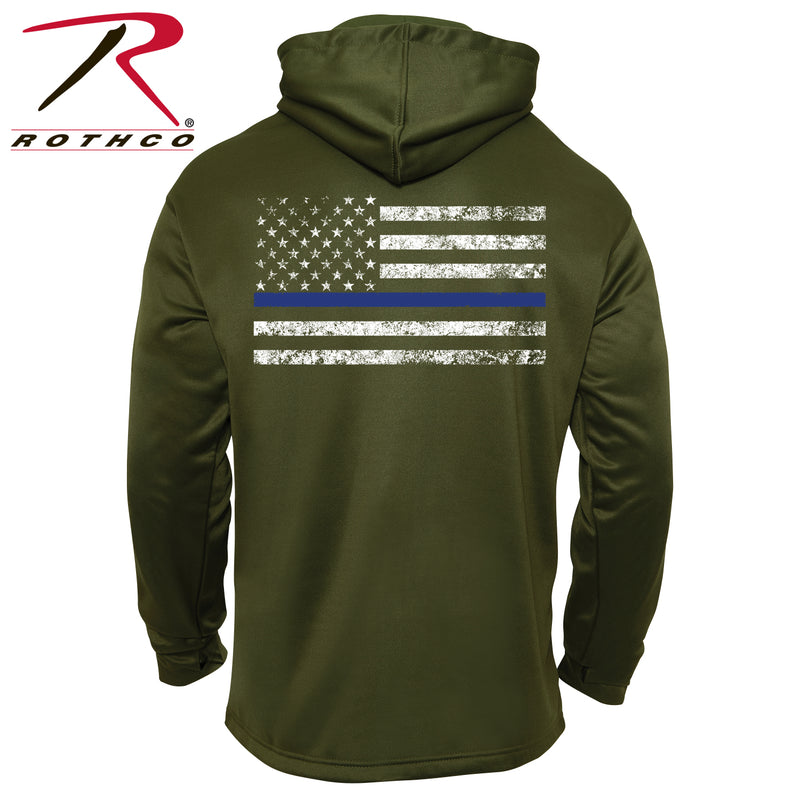 Rothco Thin Blue Line Concealed Carry Hoodie