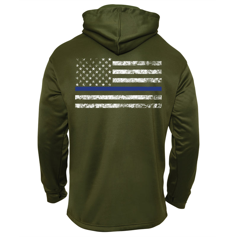 Rothco Thin Blue Line Concealed Carry Hoodie