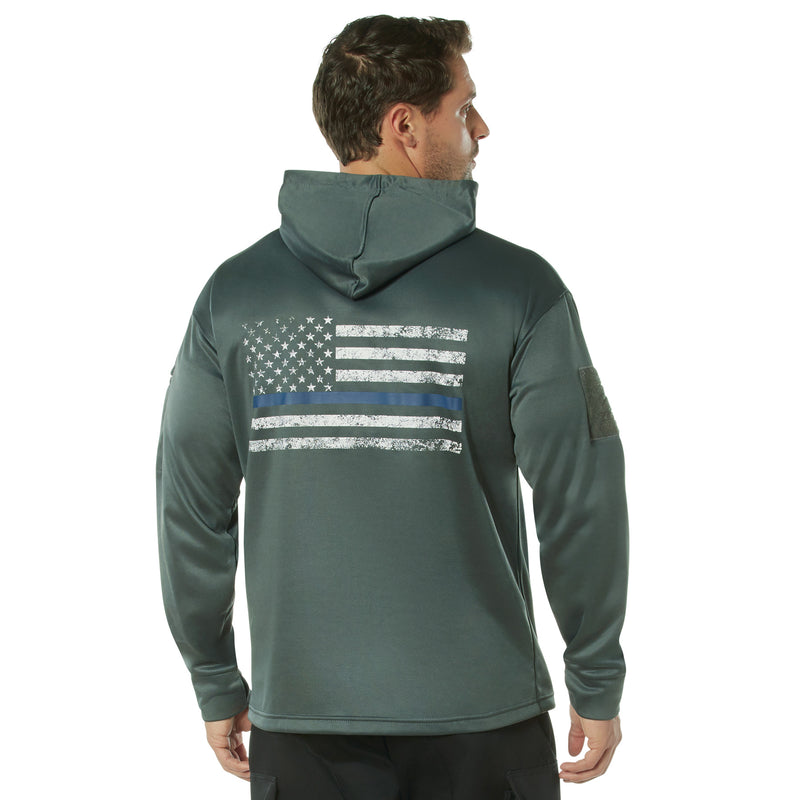 Rothco Thin Blue Line Concealed Carry Hoodie