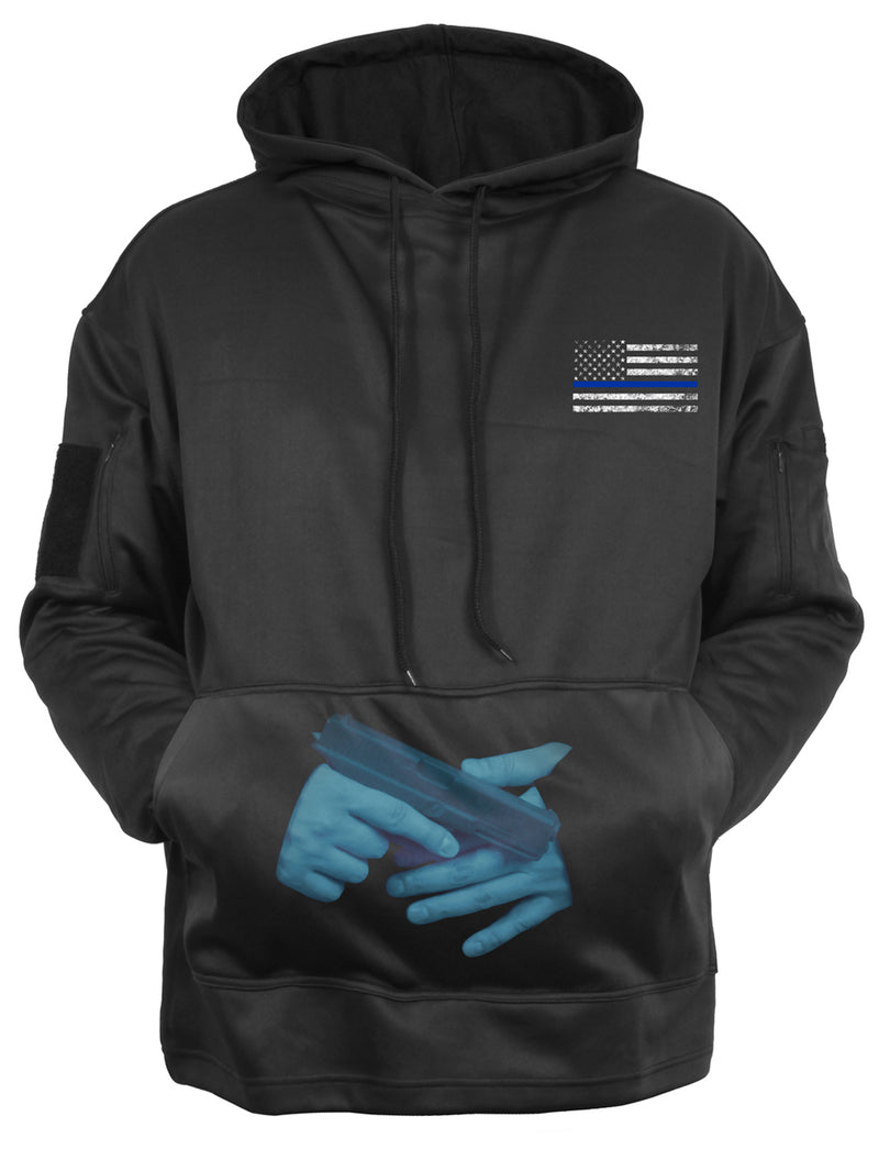 Rothco Thin Blue Line Concealed Carry Hoodie