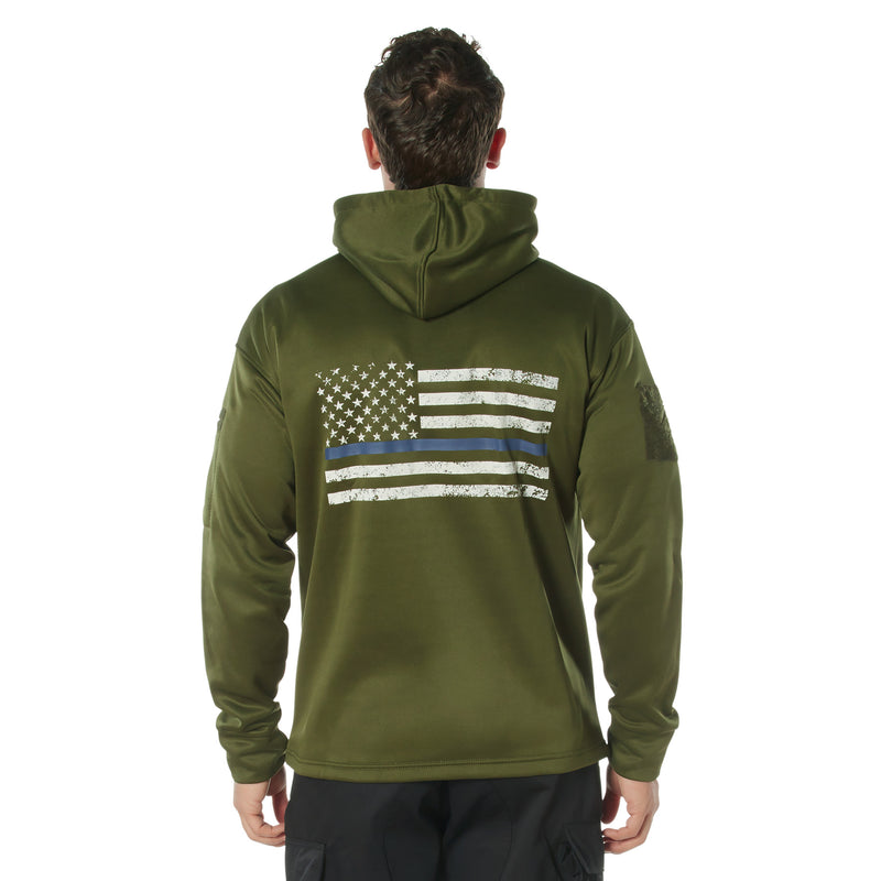 Rothco Thin Blue Line Concealed Carry Hoodie