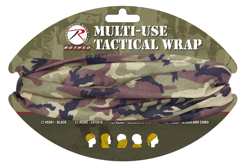 Rothco Multi-Use Neck Gaiter and Face Covering Tactical Wrap