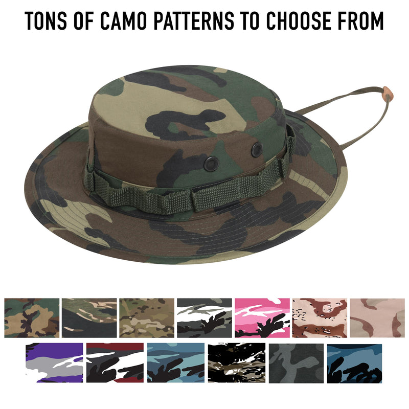 Rothco Poly/Cotton Rip-Stop Boonie Hat