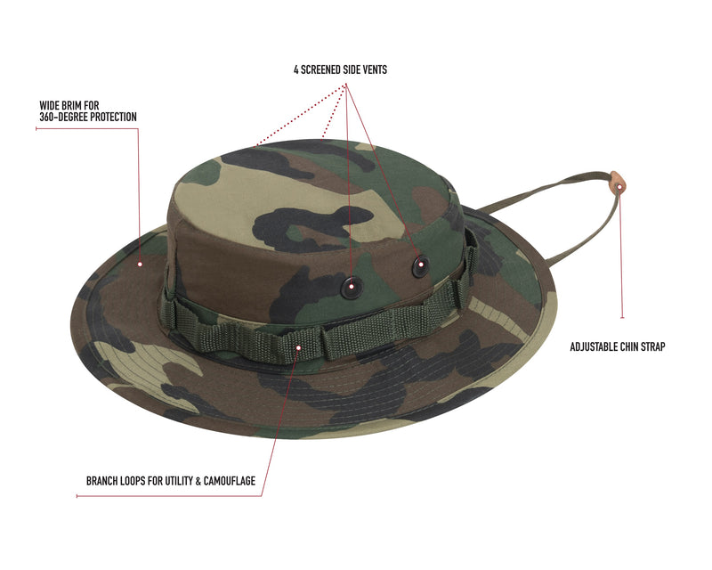 Rothco Camo Boonie Hat