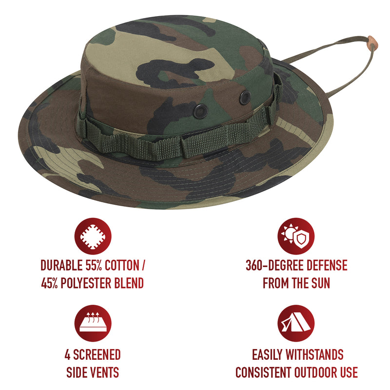 Rothco Camo Boonie Hat