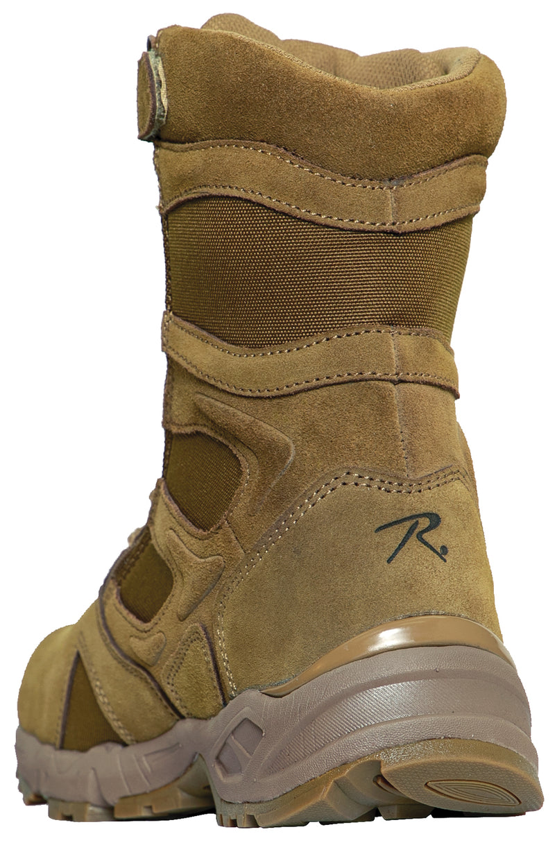 Rothco Forced Entry 8" Deployment Boots With Side Zipper