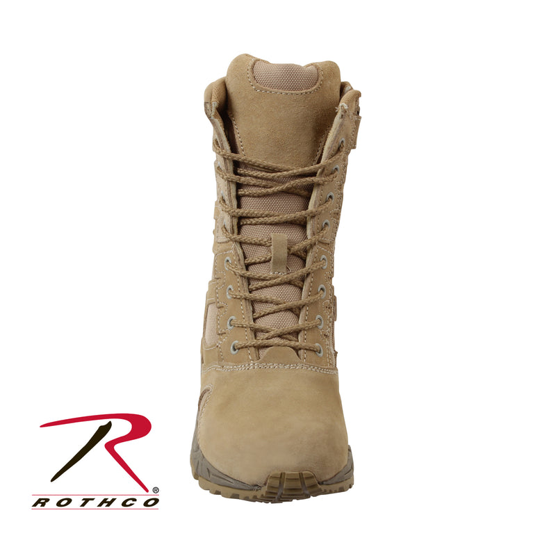 Rothco Forced Entry 8" Deployment Boots With Side Zipper