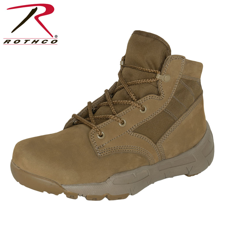 Rothco 6" V-Max Lightweight Tactical Boot - AR 670-1 Coyote Brown