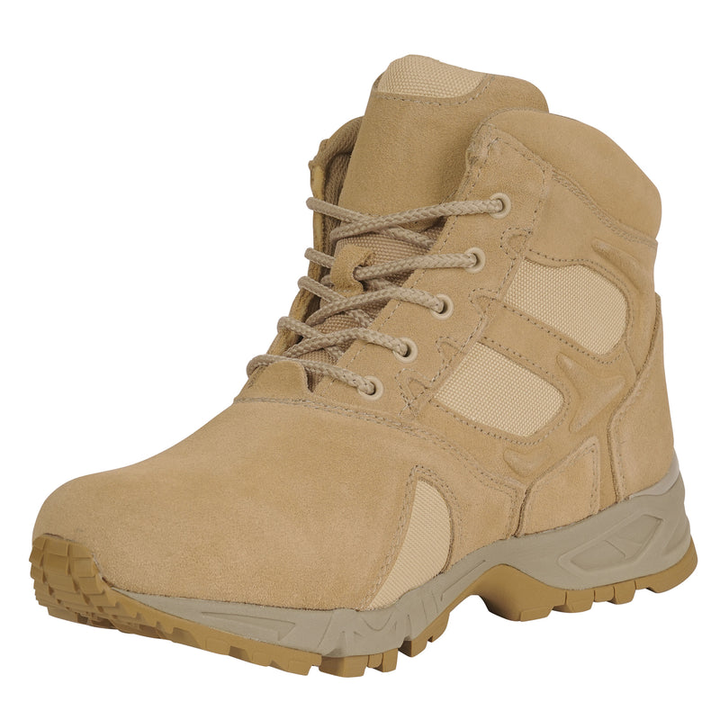 Rothco 6 Inch Forced Entry Desert Tan Deployment Boot