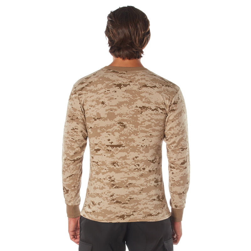 Rothco Long Sleeve Digital Camo T-Shirt