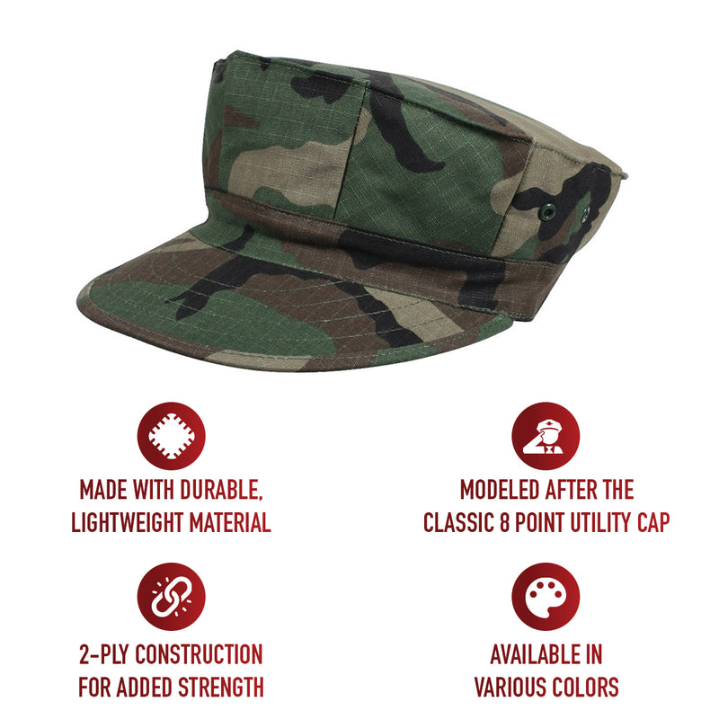 Rothco Marine Corps Poly/Cotton Cap With Out Emblem