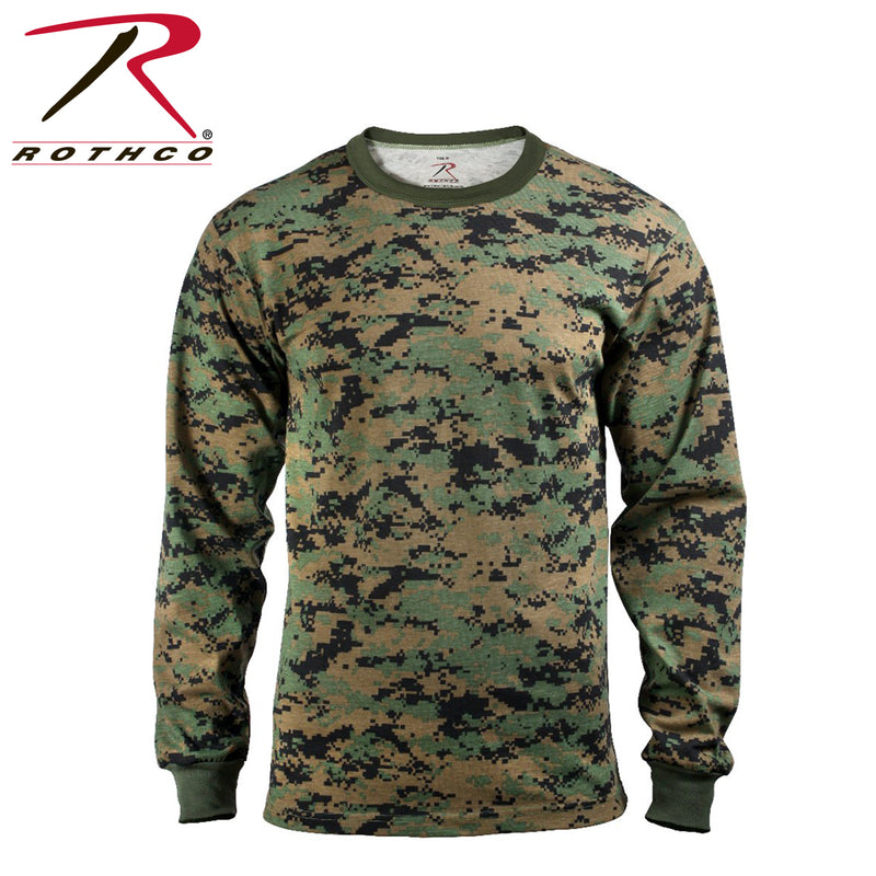 Rothco Long Sleeve Digital Camo T-Shirt