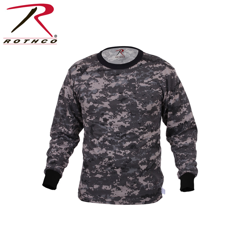 Rothco Long Sleeve Digital Camo T-Shirt