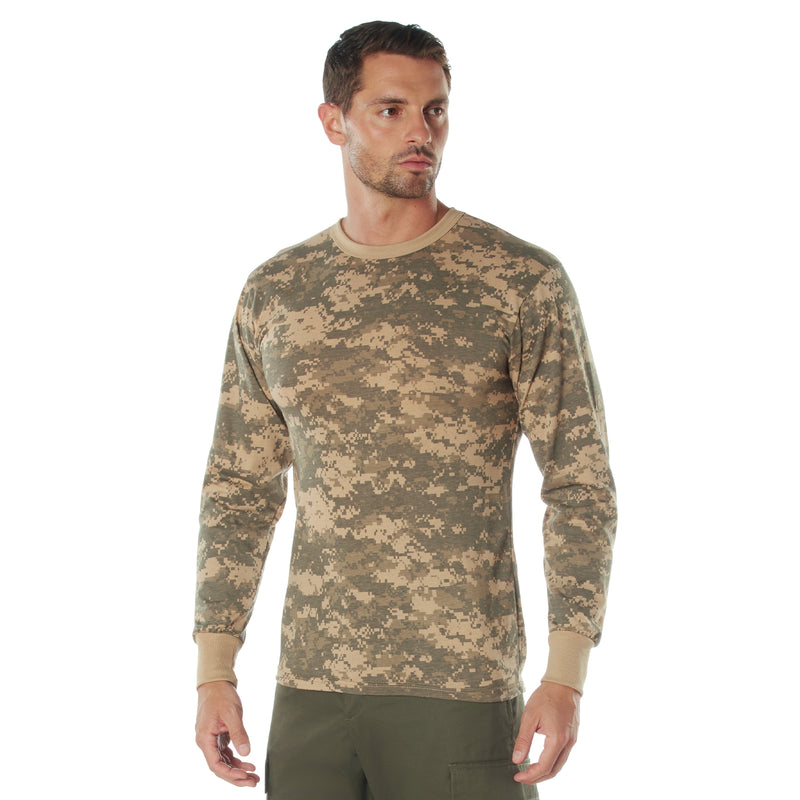 Rothco Long Sleeve Digital Camo T-Shirt