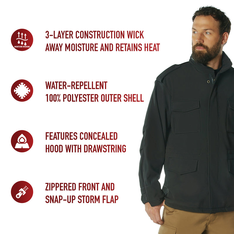 Rothco Soft Shell Tactical M-65 Field Jacket