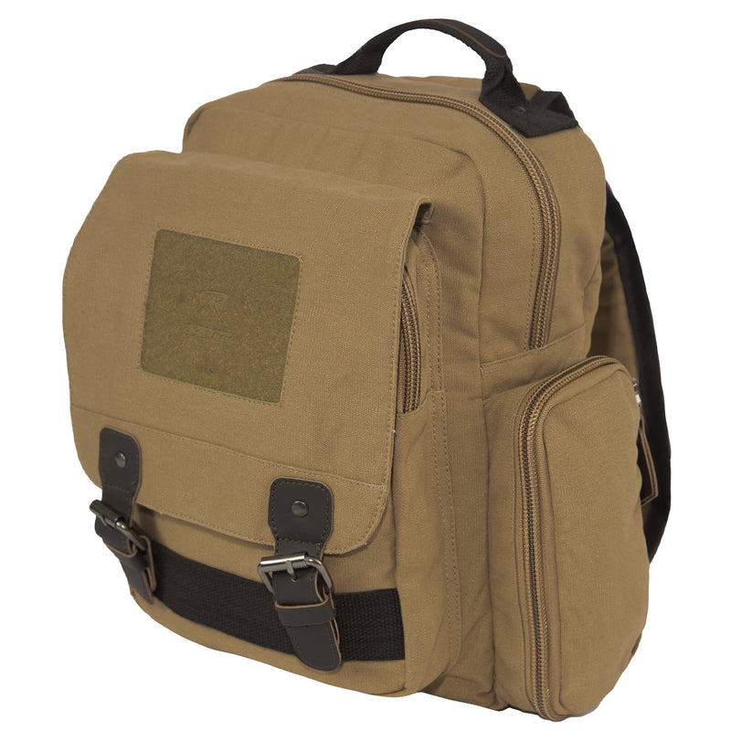 Rothco Vintage Canvas Sling Backpack - Olive Drab