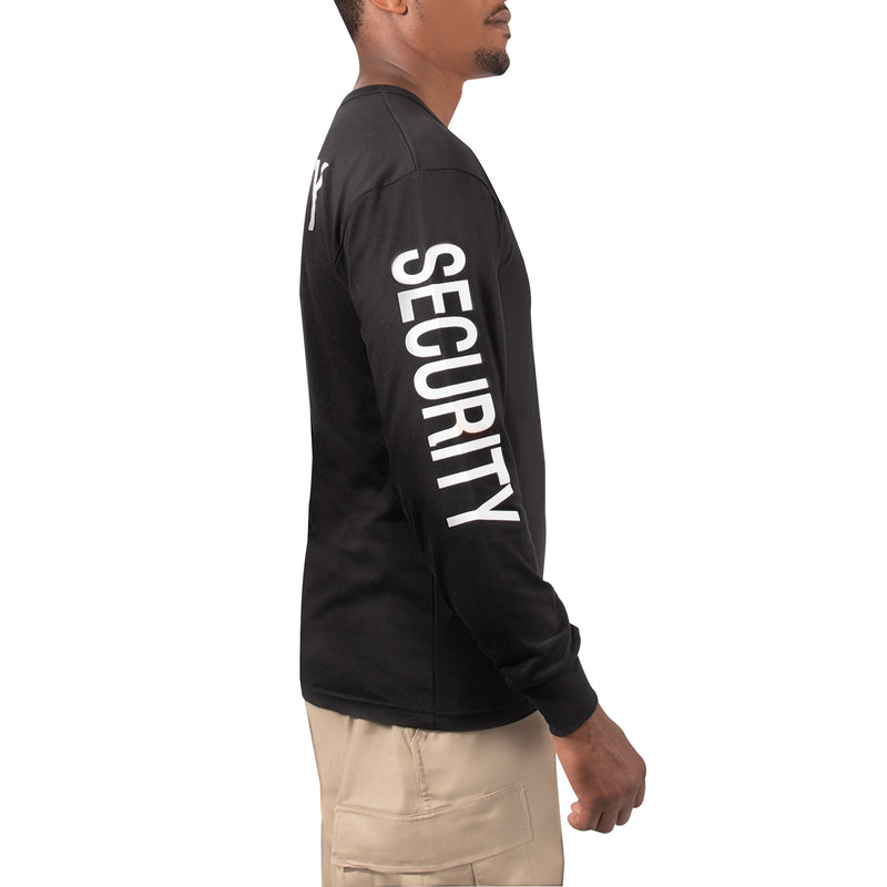 Rothco Long Sleeve Two-Sided Security T-Shirt