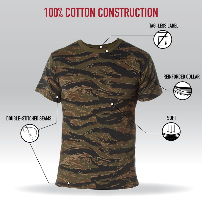 Rothco 100% Cotton Camo T-Shirt