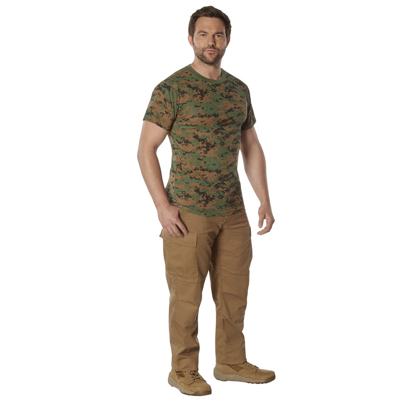 Rothco 100% Cotton Camo T-Shirt