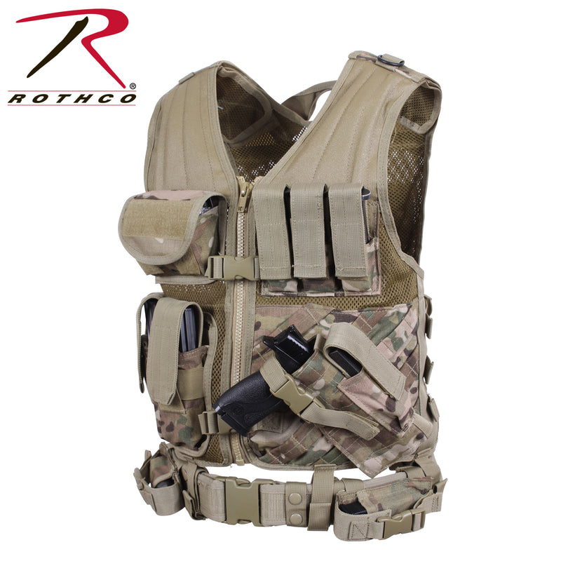 Rothco Cross Draw MOLLE Tactical Vest