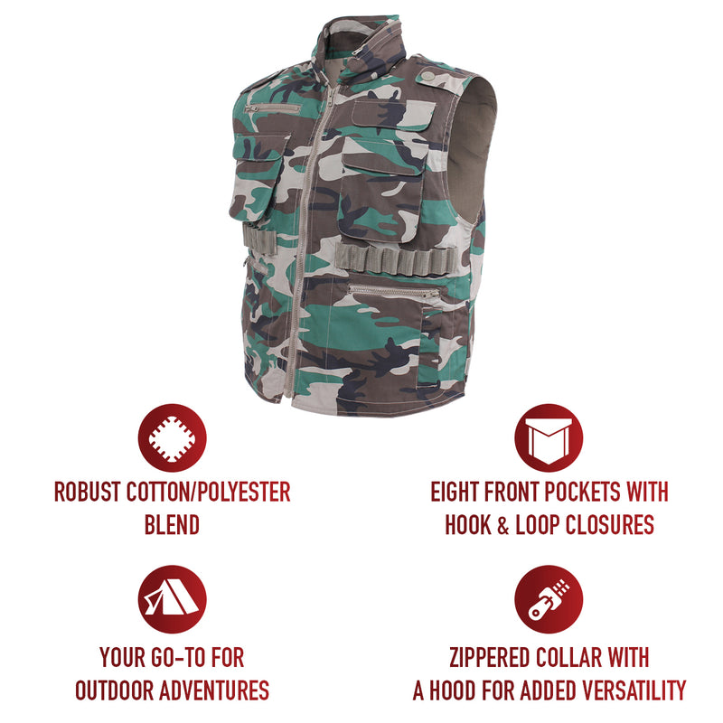 Rothco X Bear Archery Fred Bear Camo Ranger Vest