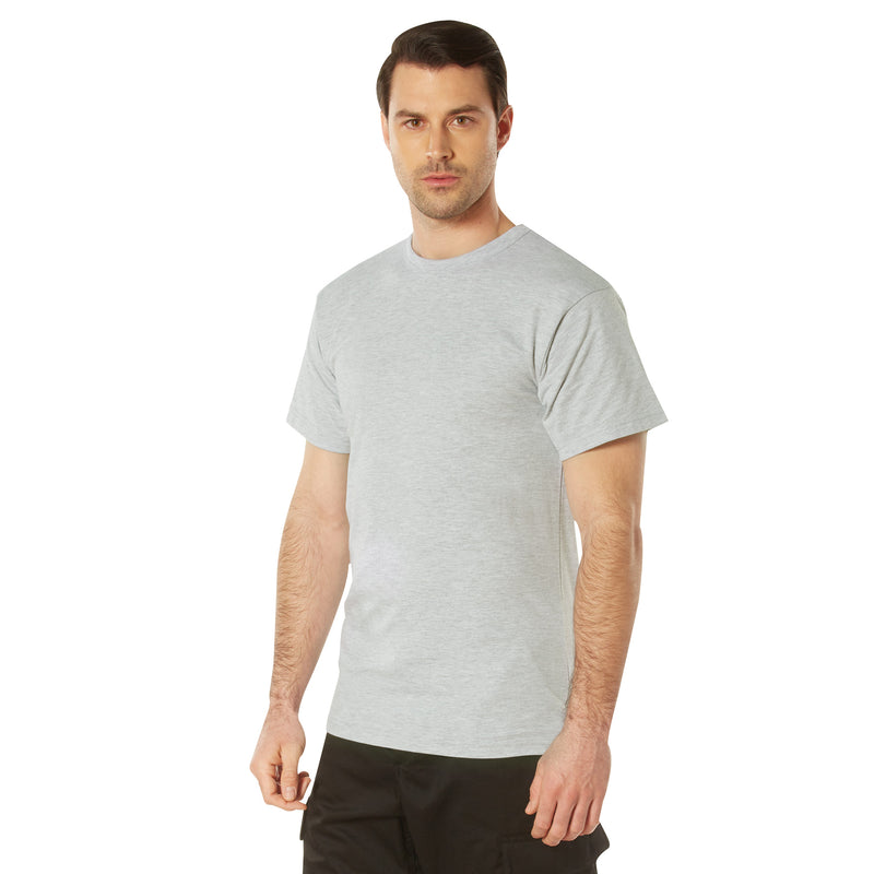 Rothco Solid Color Cotton / Polyester Blend Military T-Shirt