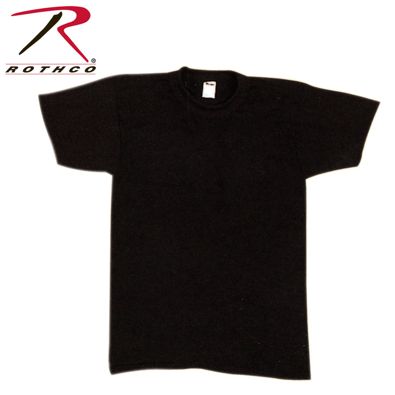 Rothco Solid Color Cotton / Polyester Blend Military T-Shirt