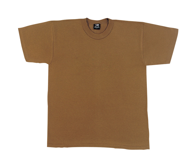 Rothco Solid Color Cotton / Polyester Blend Military T-Shirt