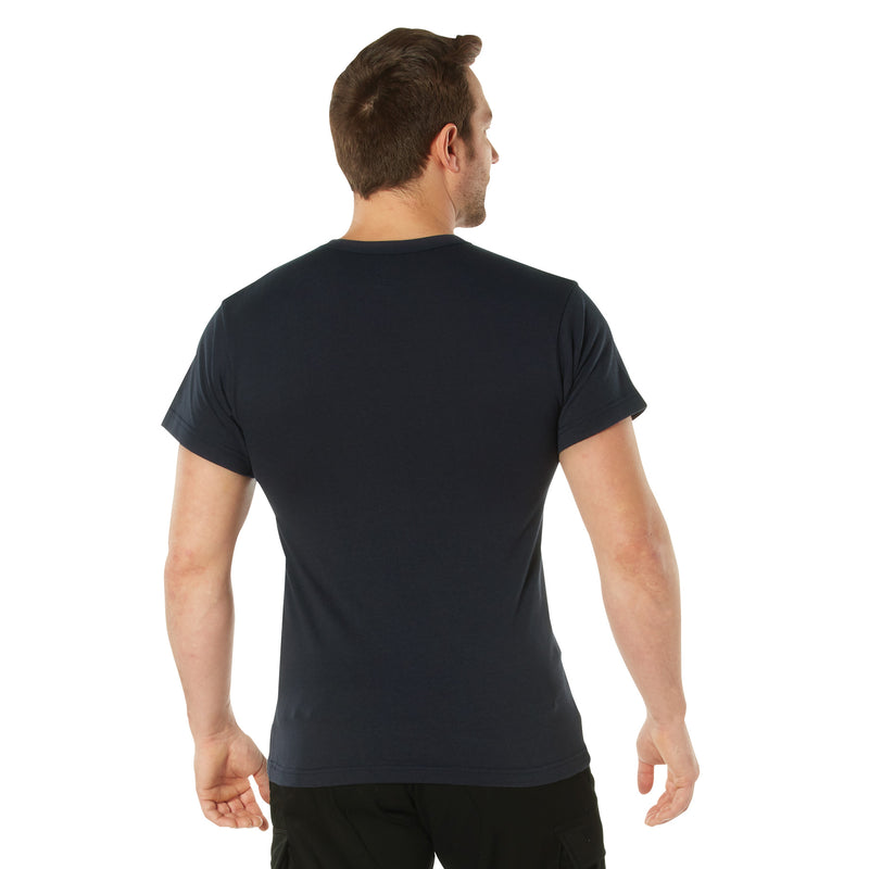 Rothco Solid Color Cotton / Polyester Blend Military T-Shirt