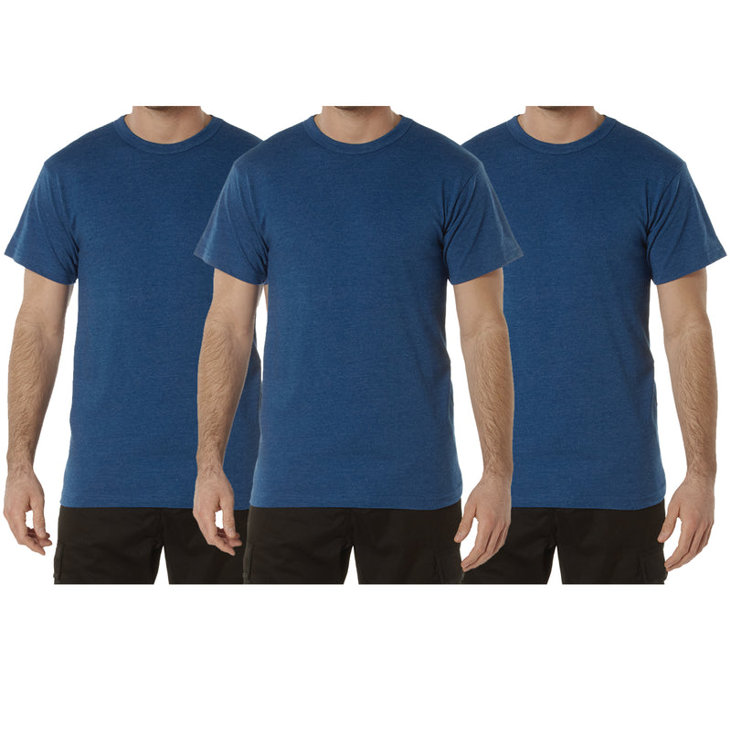 Rothco Solid Color Cotton / Polyester Blend Military T-Shirt