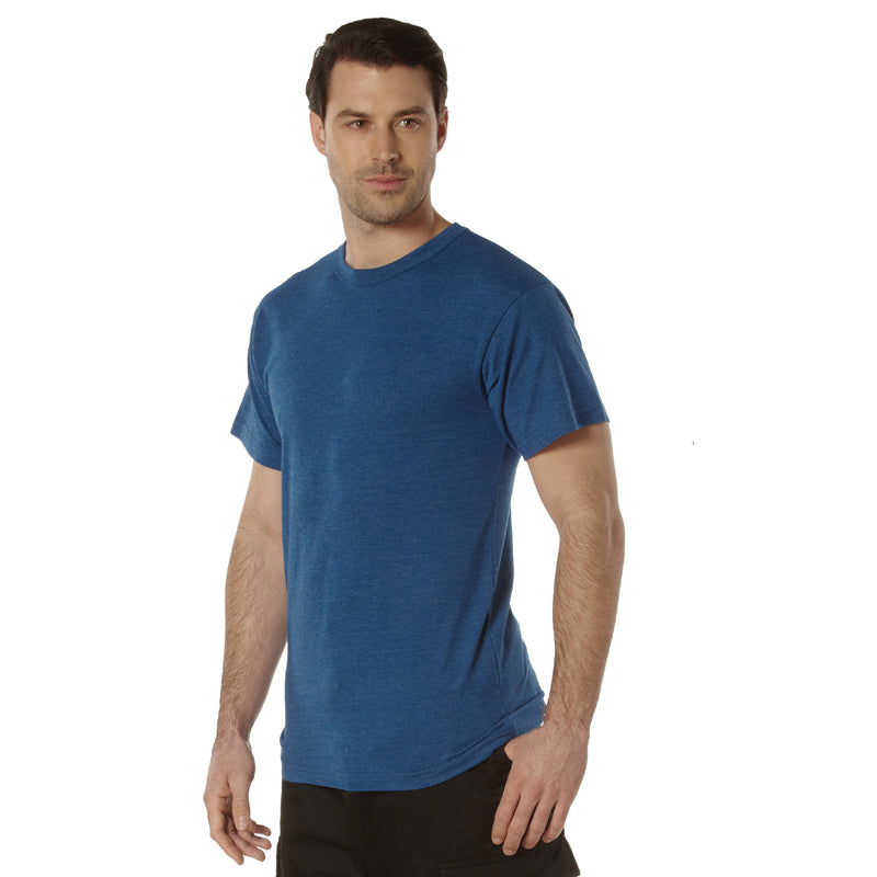 Rothco Solid Color Cotton / Polyester Blend Military T-Shirt