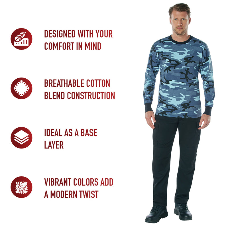 Rothco Long Sleeve Camo T-Shirt