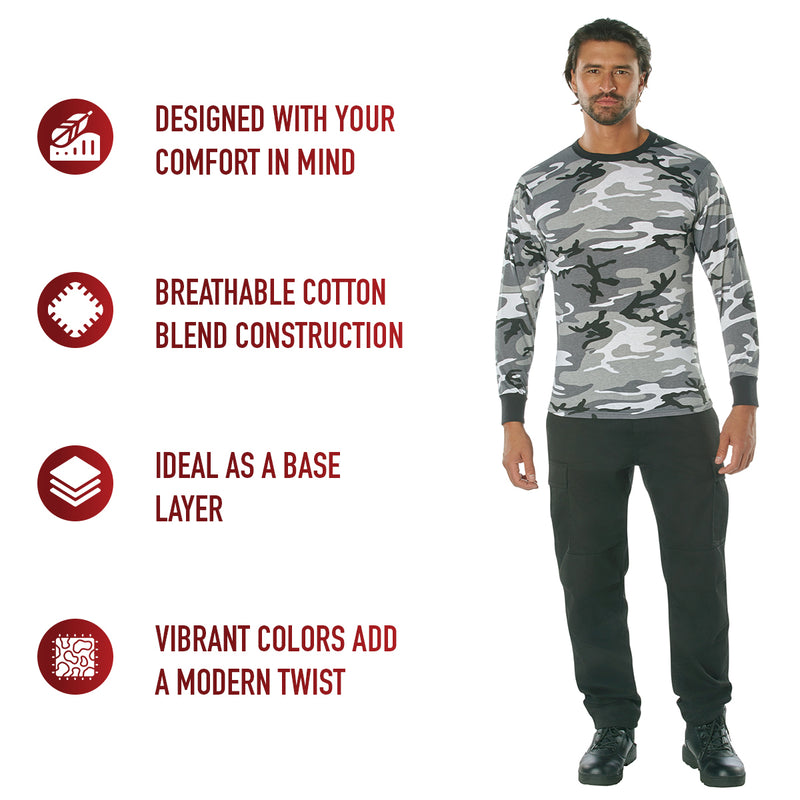 Rothco Long Sleeve Camo T-Shirt